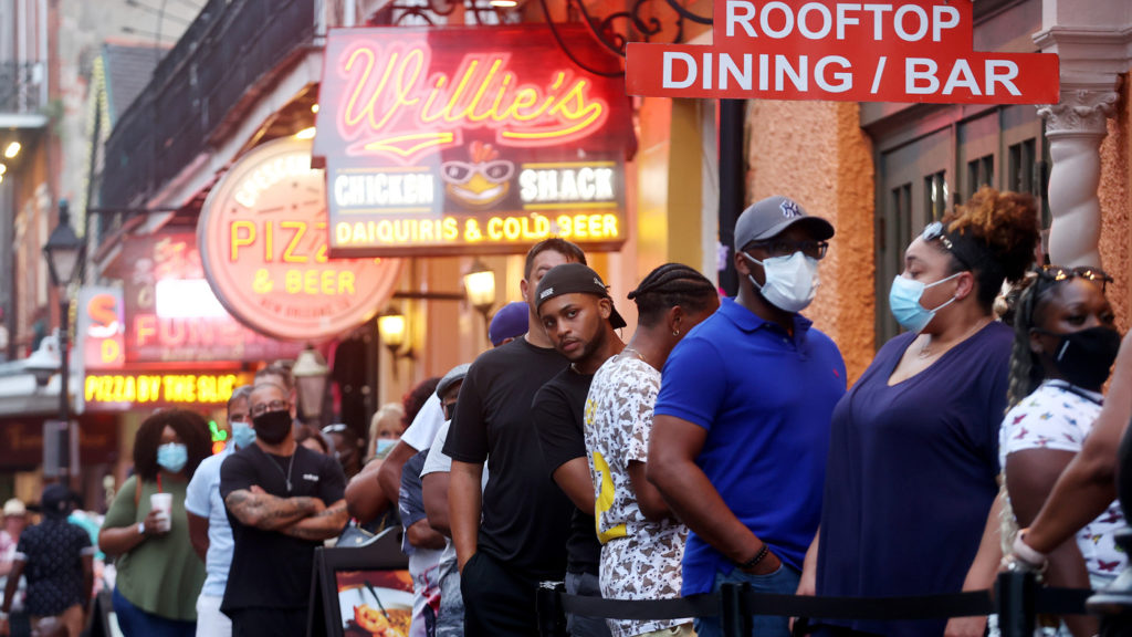 Delta Variant Is Wrecking The End Of Summer For Restaurants, Airlines : NPR